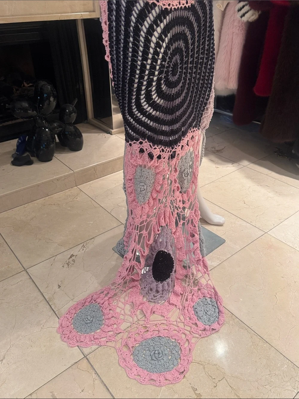 Oceanus Cassandra
Crochet Multi Coloured Evening Gown - Picture 3 of 5